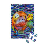 Micro Puzzles - Hue Manatee 150 Piece Micro Puzzle  - The Puzzle Nerds 