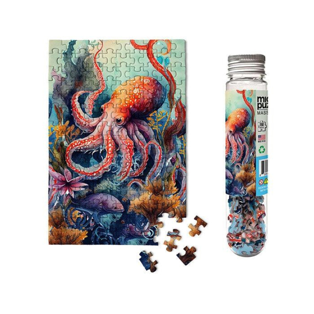 MicroPuzzles - Octopus 150 Piece Mini Puzzle - The Puzzle Nerds  