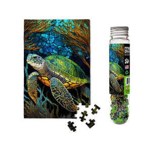 MicroPuzzles - Sea Turtle 150 Piece Mini Puzzle - The Puzzle Nerds  