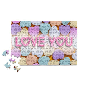 Micro Puzzles - Valentine - Love You 150 Piece Micro Puzzle  - The Puzzle Nerds 