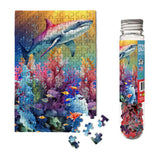 Micro Puzzles Puzzles - Shark Reef  150 Piece Micro Puzzle - The Puzzle Nerds  