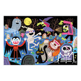 Mudpuppy Puzzles  - Haunted Graveyard 100 Piece Glow In The Dark Puzzle - The Puzzle Nerds  