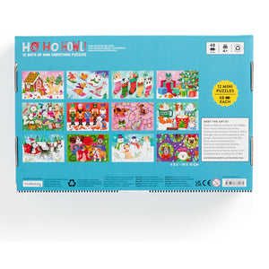 Mudpuppy Puzzles - Ho Ho Howl! Countdown Puzzle Set - The Puzzle Nerds  