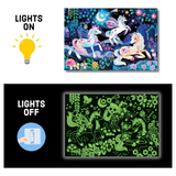 Unicorn Dreams 100 Piece Glow In The Dark Puzzle