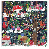 Mudpuppy Puzzles - Yuletide Forest 500 Piece Puzzle - The Puzzle Nerds  