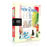 New York Puzzle Company - Cat's Eye View 1000 Piece Puzzle - The Puzzle Nerds 