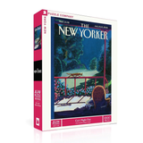 New York Puzzle Company packaging with 'The New Yorker' cover design