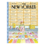 Cover of 'The New Yorker' magazine featuring an ice cream shop illustration.