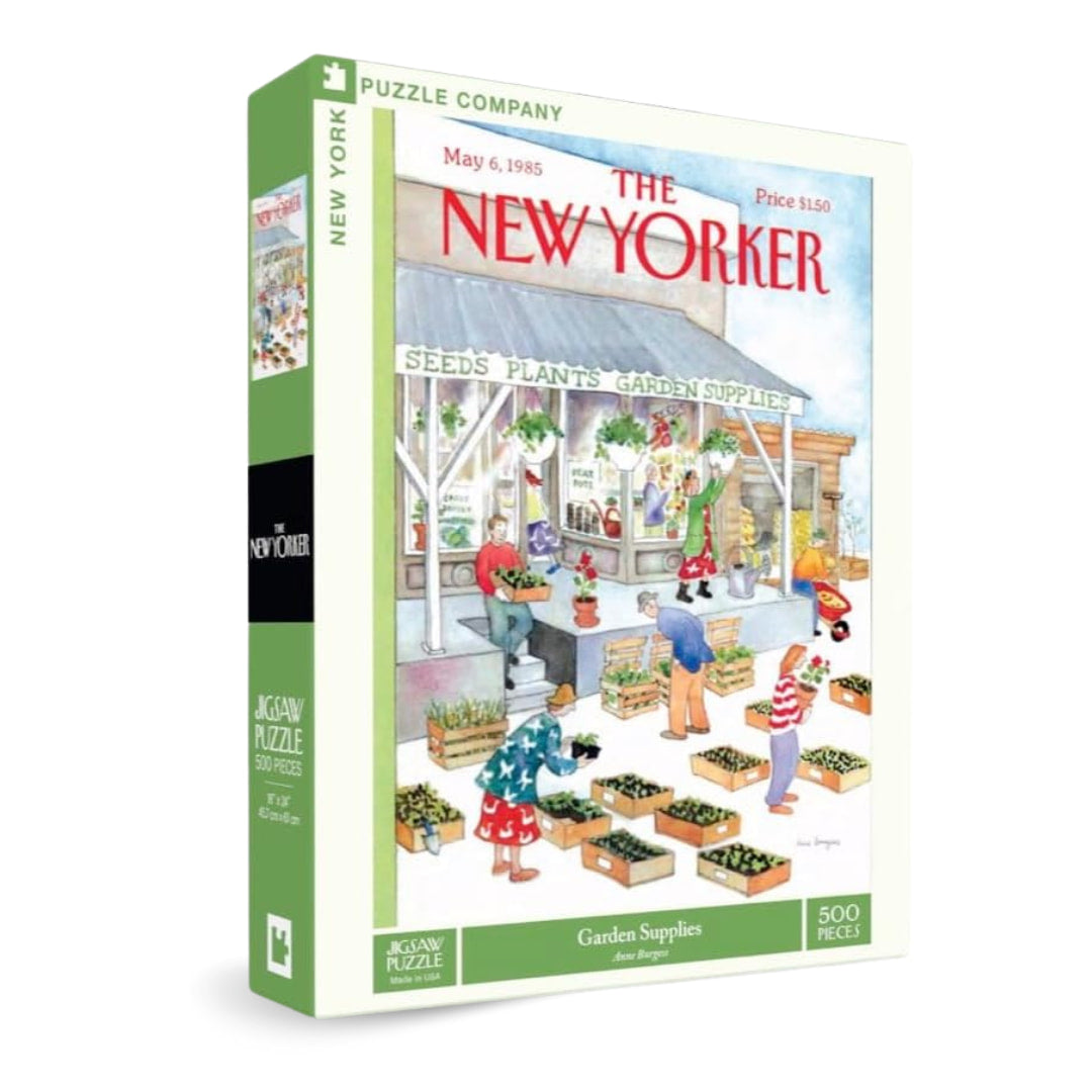 New York Puzzle Company - Garden Supplies 500 Piece Puzzle - The Puzzle Nerds 
