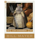 New York Puzzle Company - Lady Camembert 500 Piece Puzzle - The Puzzle Nerds