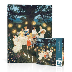 New York Puzzle Company - Midsummer's Eve 100 Piece Mini Puzzle - The Puzzle Nerds