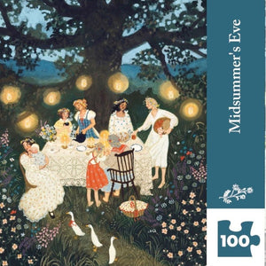 New York Puzzle Company - Midsummer's Eve 100 Piece Mini Puzzle - The Puzzle Nerds