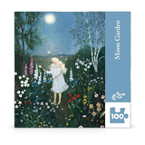 Moon Garden 100 piece puzzle box 