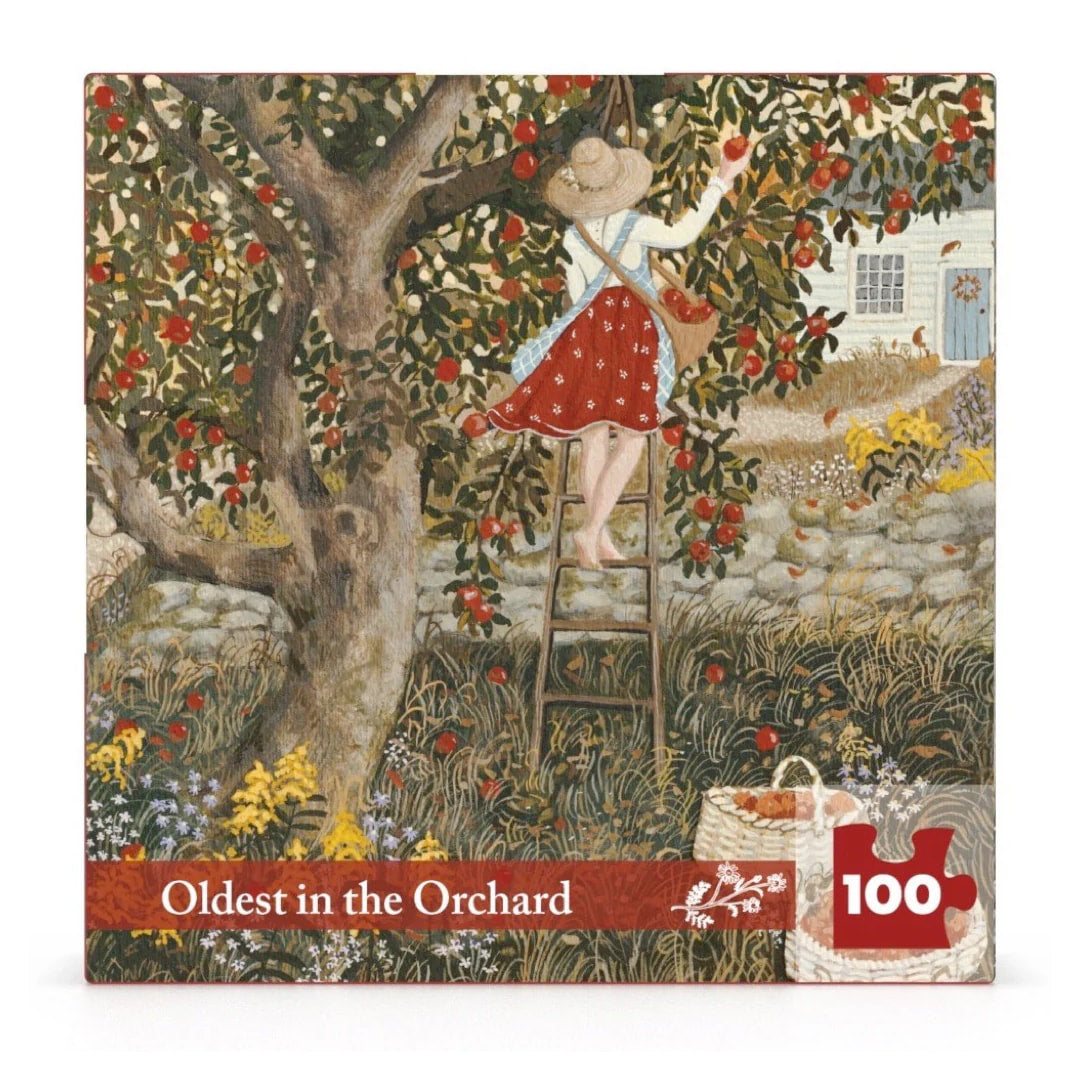 New York Puzzle Company - Oldest In The Orchard 100 Piece Mini Puzzle - The Puzzle Nerds 