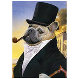 New York Puzzle Company - Posh Pug 500 Piece Puzzle - The Puzzle Nerds