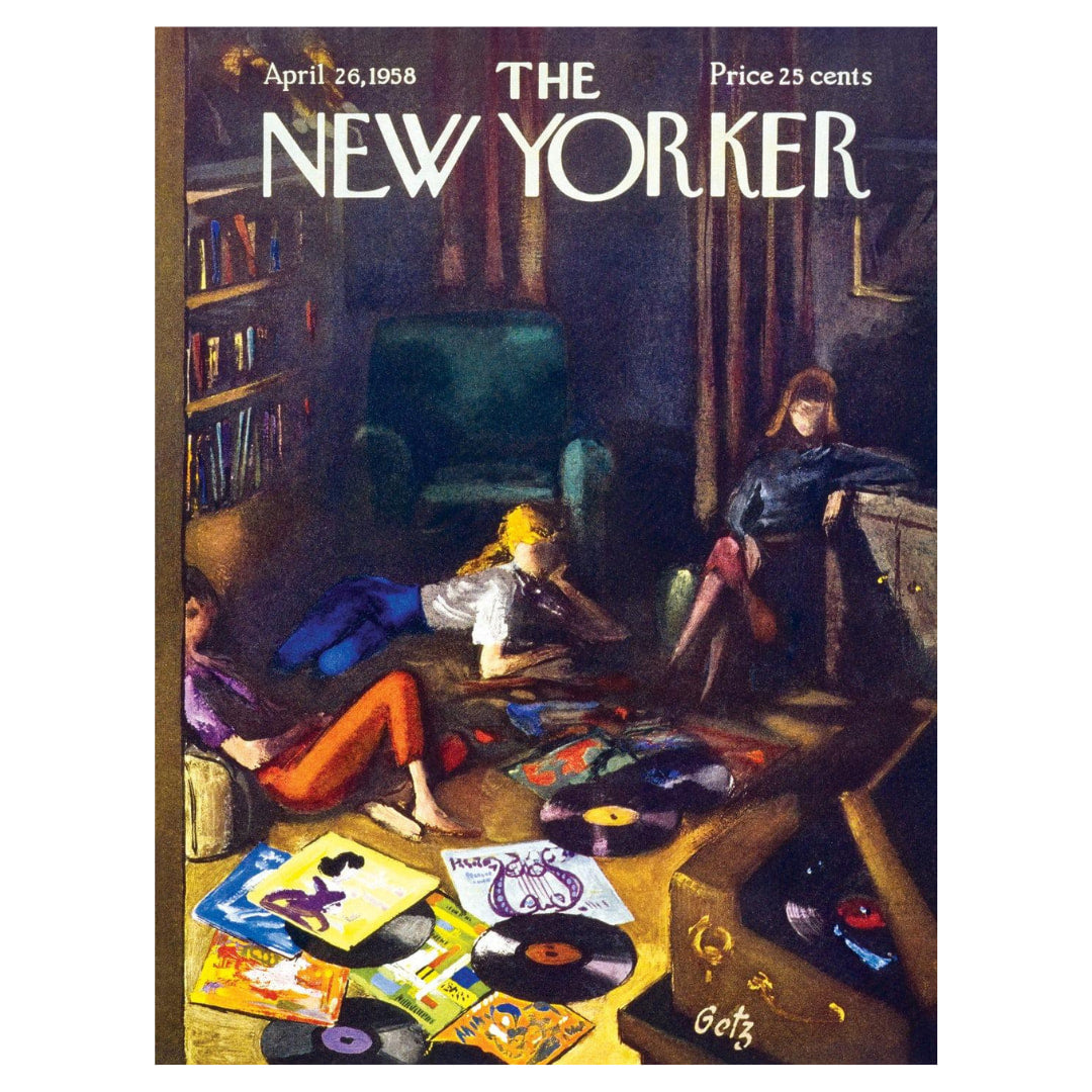 New York Puzzle Company - Record Lounge 500 Piece Puzzle - The Puzzle Nerds