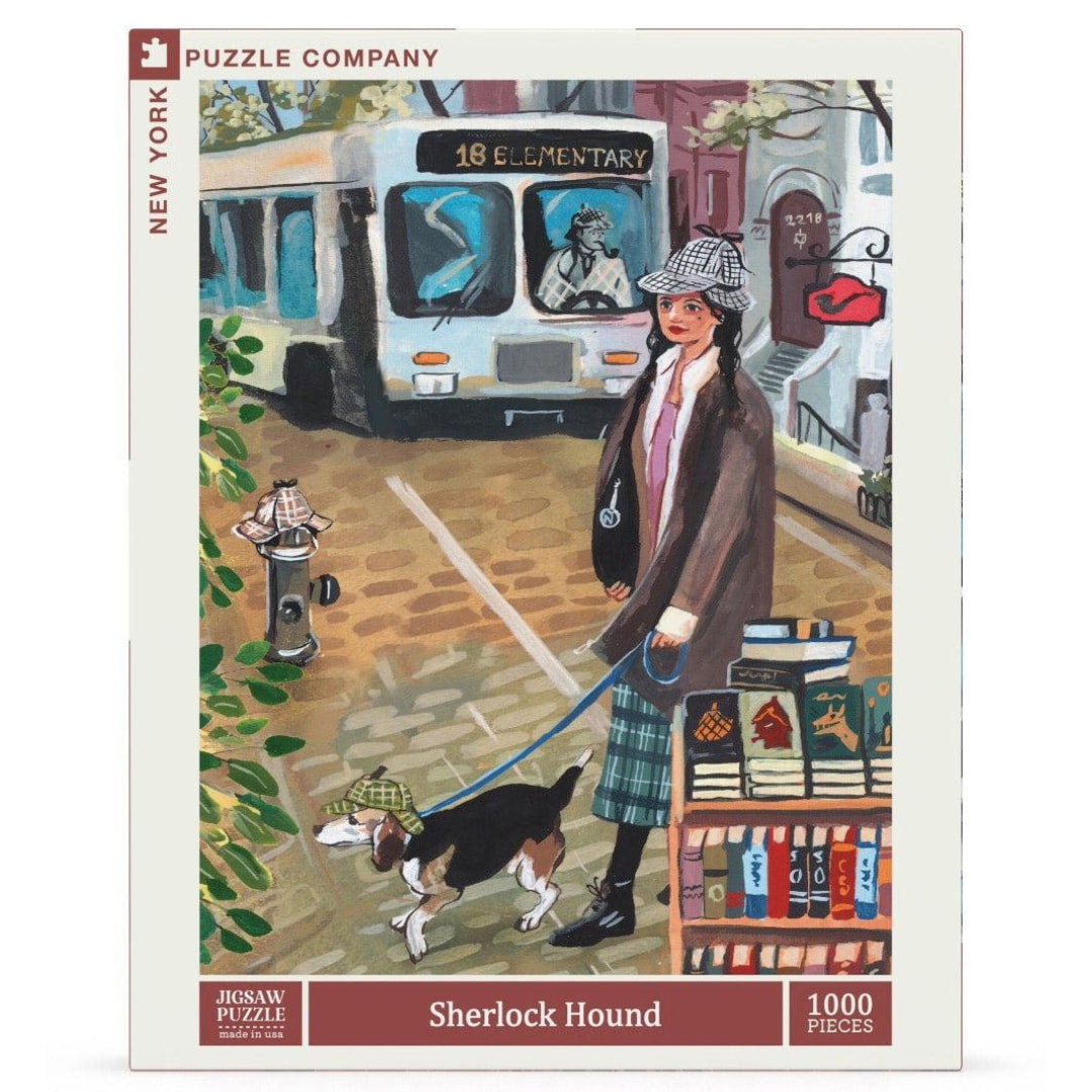 New York Puzzle Company - Sherlock Hound 1000 Piece Puzzle - The Puzzle Nerds