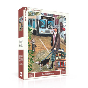 New York Puzzle Company - Sherlock Hound 1000 Piece Puzzle - The Puzzle Nerds