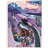 New York Puzzle Company - Skiing Express 500 Piece Puzzle - The Puzzle Nerds 