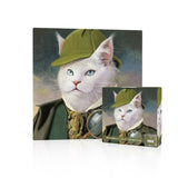 New York Puzzle Company - Snowball - Cat Detective 100 Piece Mini Puzzle - The Puzzle Nerds