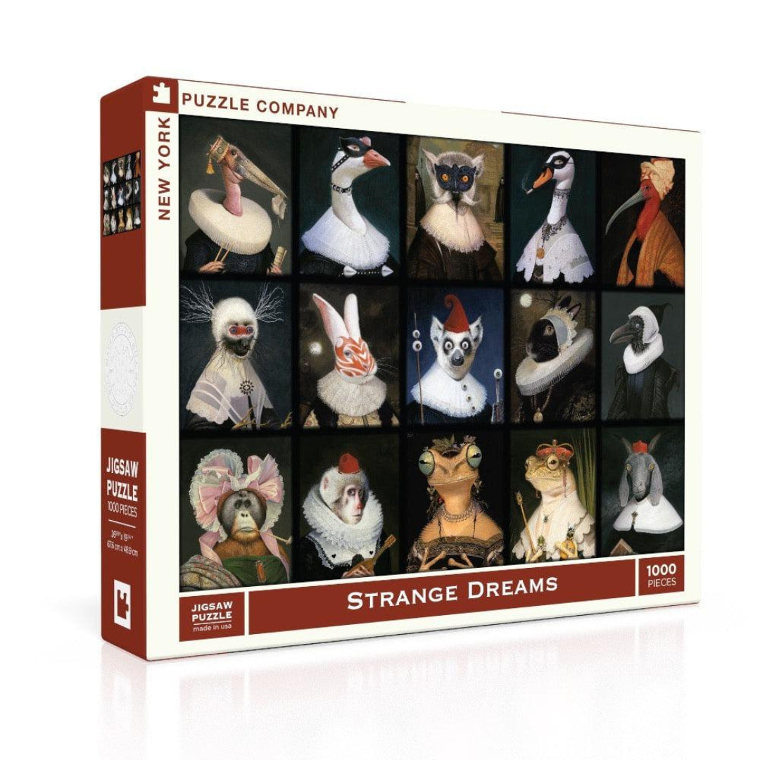 New York Puzzle Company - Strange Dreams 1000 Piece Puzzle - The Puzzle Nerds