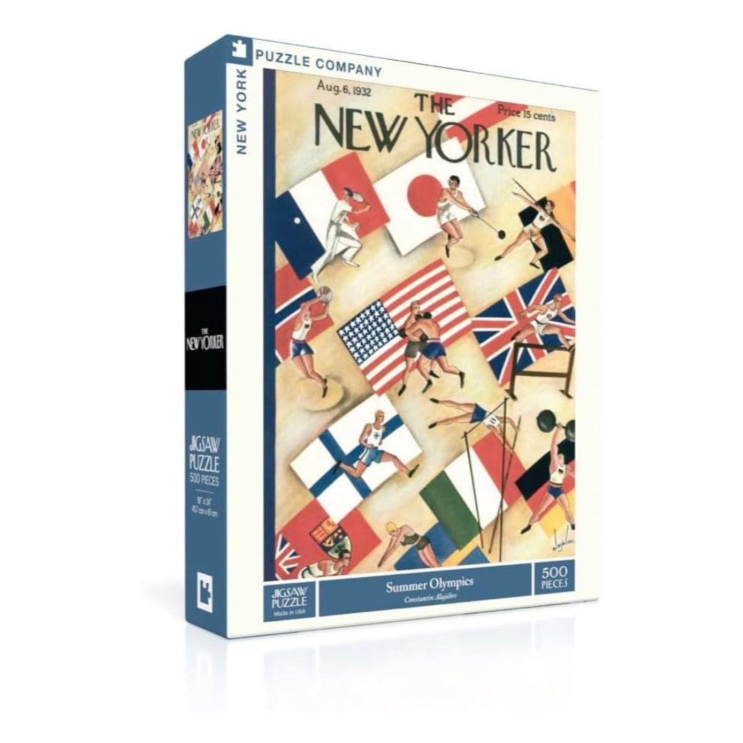 New York Puzzle Company - Summer Olympics 500 Piece Puzzle - The Puzzle Nerds  