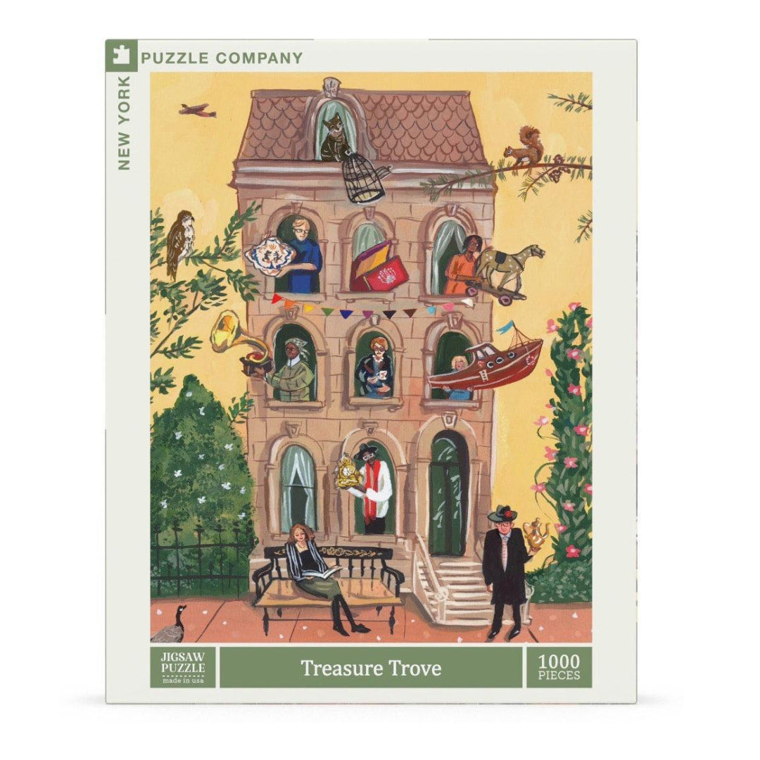 New York Puzzle Company - Treasure Trove 1000 Piece Puzzle - The Puzzle Nerds