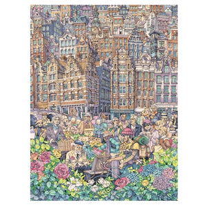 New York Puzzle Company - 'Dam Charming City 1000 Piece Puzzle - The Puzzle Nerds  