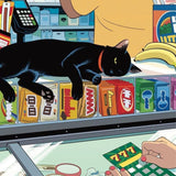 New York Puzzle Company Puzzles - Bodega Cat 1000 Piece Puzzle - The Puzzle Nerds  