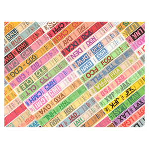 New York Puzzle Company Puzzles - Luggage Straps 1000 Piece Puzzle - The Puzzle Nerds