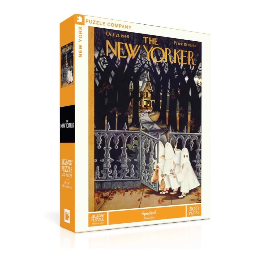 New York Puzzle Company Puzzles -  Spooked 1000 Piece Puzzle - The Puzzle Nerds