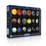 New York Puzzle Company Puzzles - The Solar System 1000 Piece Puzzle - The Puzzle Nerds  