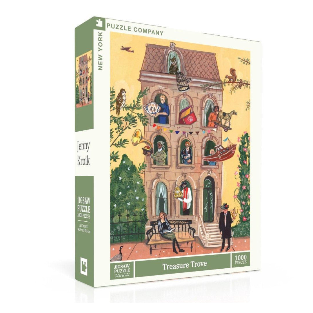 New York Puzzle Company - Treasure Trove 1000 Piece Puzzle - The Puzzle Nerds