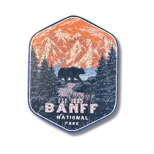 Pacific Puzzle Company - Banff Park 100 Piece Wooden Mini Puzzle - The Puzzle Nerds 