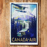 Pacific Puzzle Company - Canada By Air 415 Piece Wooden Puzzle - The Puzzle Nerds  