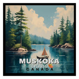 Pacific Puzzle Company - Muskoka 100 Piece Wooden Mini Puzzle  - The Puzzle Nerds  