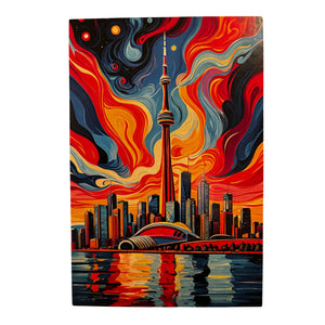 Pacific Puzzle Company -  Toronto Skyline 530 Piece Wooden Puzzle - The Puzzle Nerds  