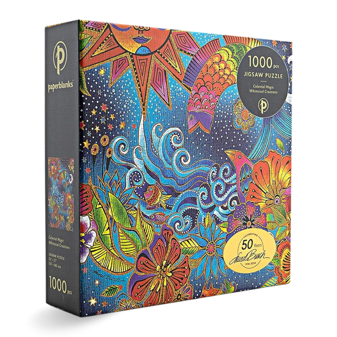 PaperBlanks - Celestial Magic 1000 Piece Puzzle - The Puzzle Nerds 