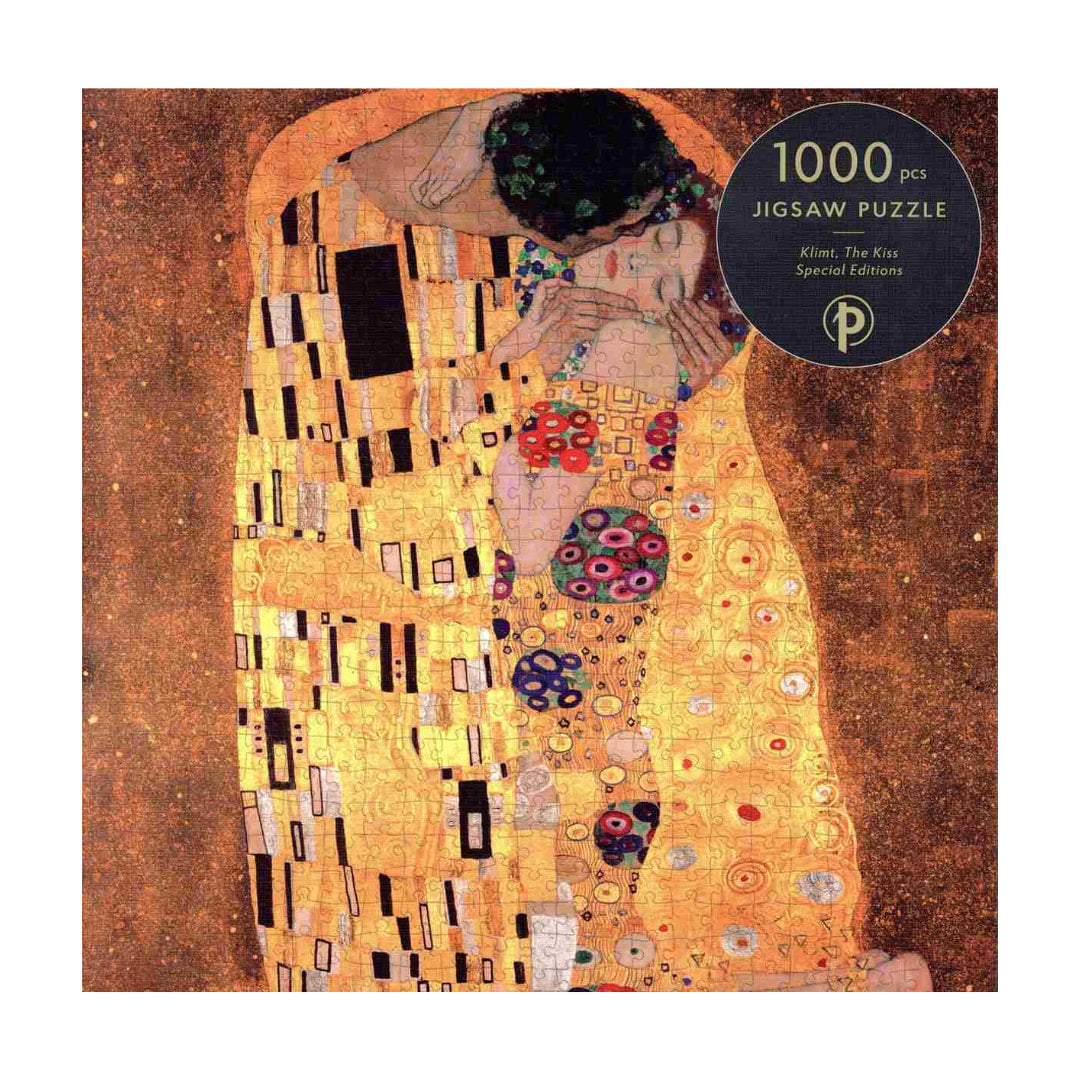 Paper Blanks - Klimt, The Kiss 1000 Piece Puzzle Special Editions - The Puzzle Nerds 