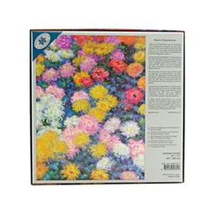 PaperBlanks - Monet's Chrysanthemums 1000 Piece Puzzle - The Puzzle Nerds 