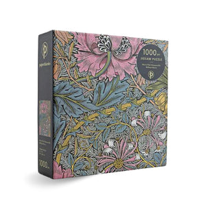 PaperBlanks - Morris Pink Honeysuckle 1000 Piece Puzzle - The Puzzle Nerds 