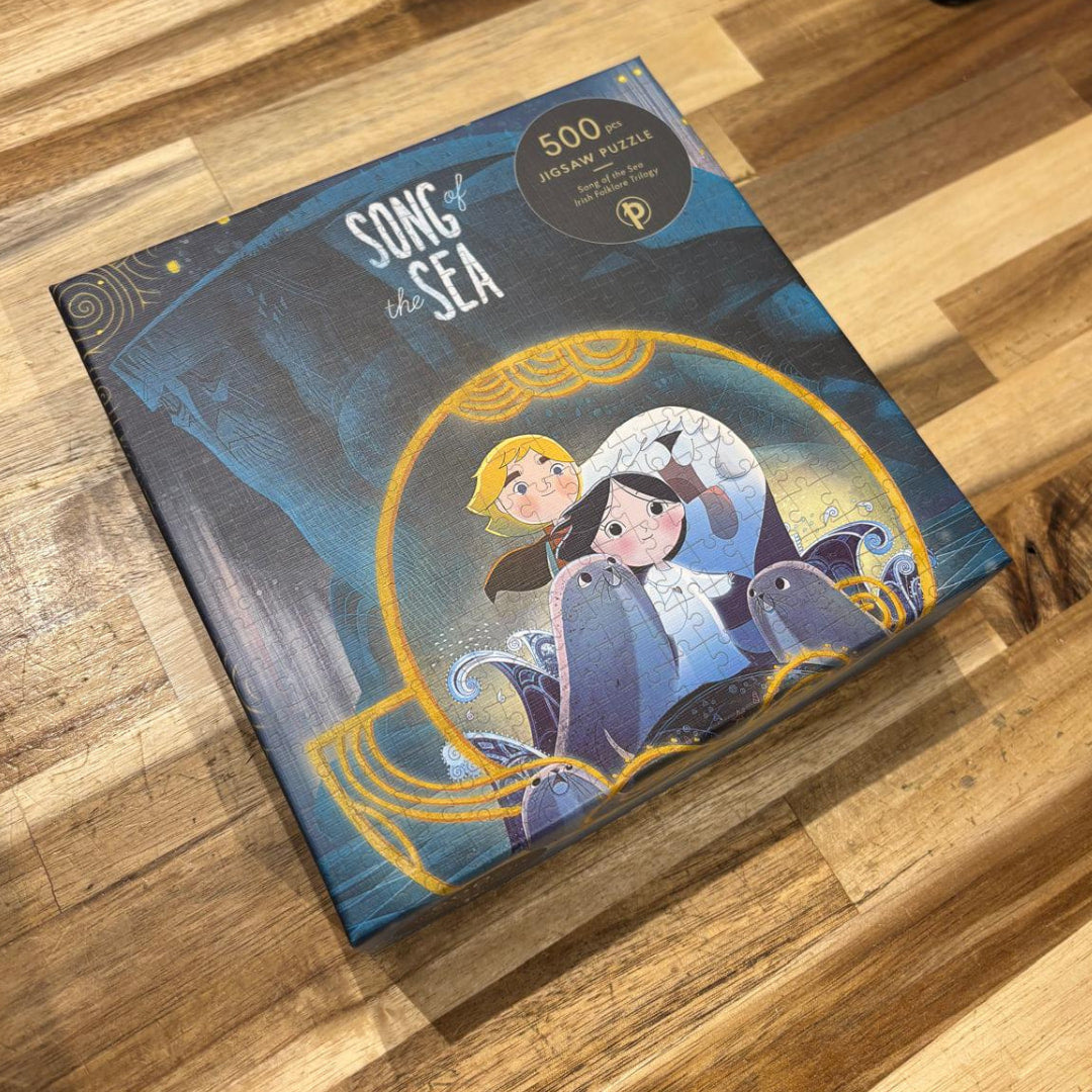 Paperblank Puzzles - Song Of The Sea, Irish Folklore Trilogy 500 Piece Puzzle - The Puzzle Nerds 