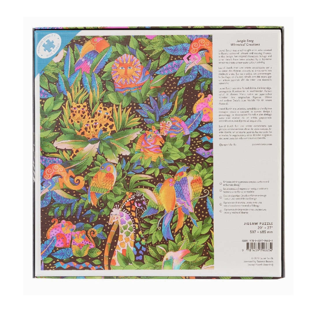 Paperblanks - Jungle Song 1000 Piece Puzzle - The Puzzle Nerds