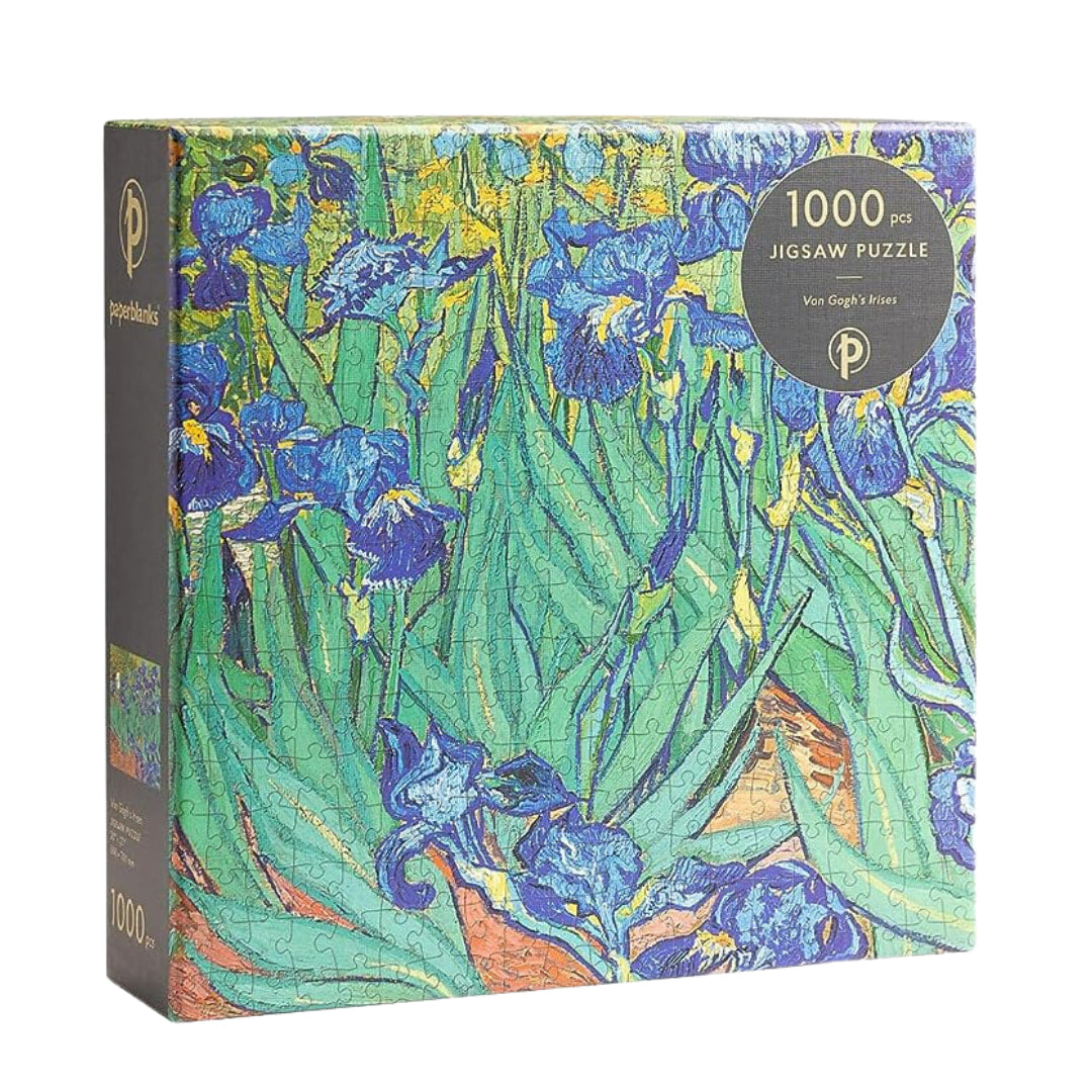Paperblanks - Van Gogh's Irises 1000 Piece Puzzle - The Puzzle Nerds