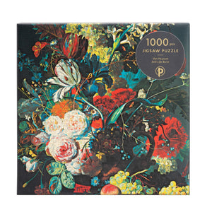 Paperblanks - Van Huysum Still Life Burst 1000 Piece Puzzle - The Puzzle Nerds