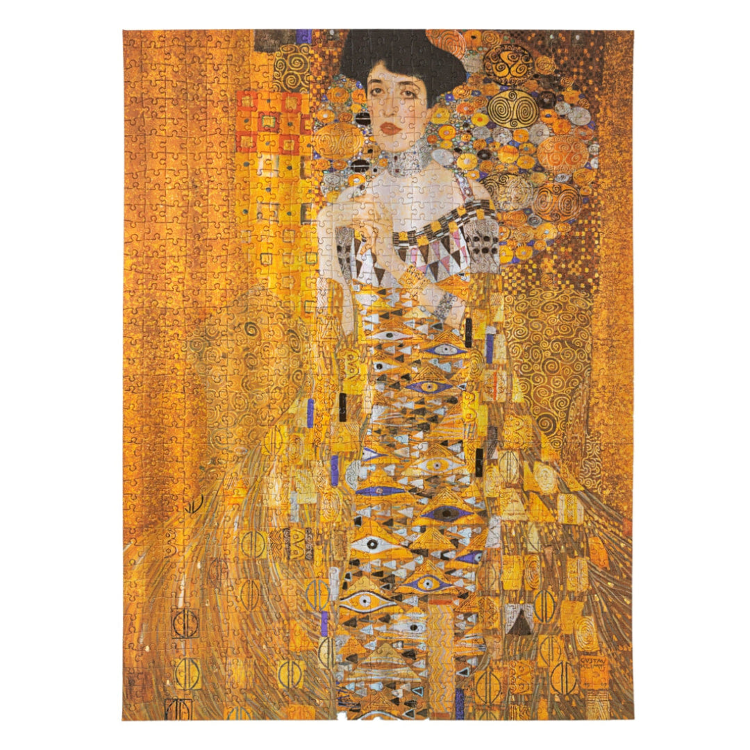 Paperblanks Puzzles - Klimt, Portrait of Adele 1000 Piece Puzzle - The Puzzle Nerds  