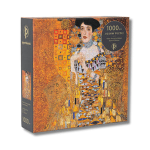 Paperblanks Puzzles - Klimt, Portrait of Adele 1000 Piece Puzzle - The Puzzle Nerds  