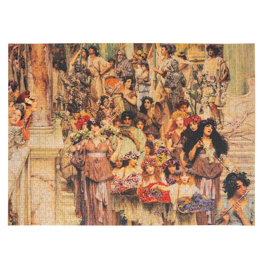 Paperblanks Puzzles - Lawrence Alma-Tadema Spring  1000 Piece Puzzle - The Puzzle Nerds  