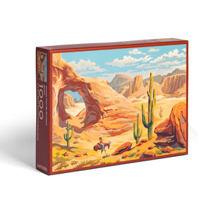 Parkside Puzzles - Desert 1000 Piece Puzzle - The Puzzle Nerds  