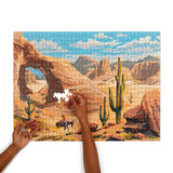 Parkside Puzzles - Desert 1000 Piece Puzzle - The Puzzle Nerds  